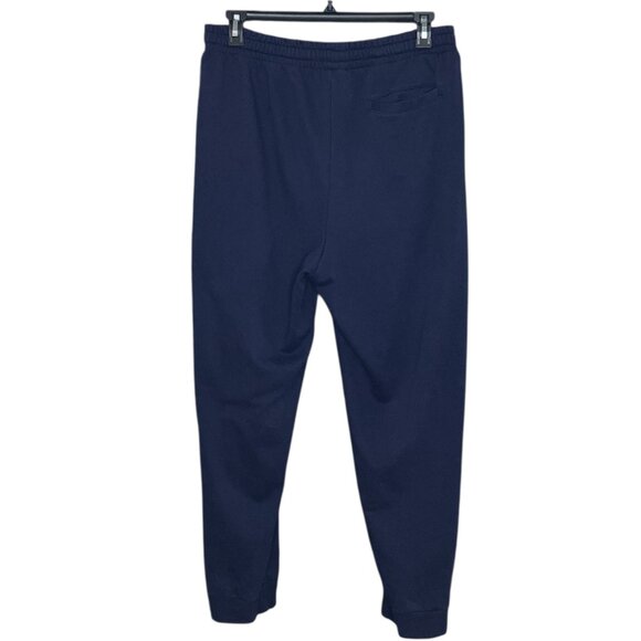 Air Jordan Men's Large L Navy Jumpman HBR Taped Logo Jogger Pants Sweatpants - Picture 2 of 4